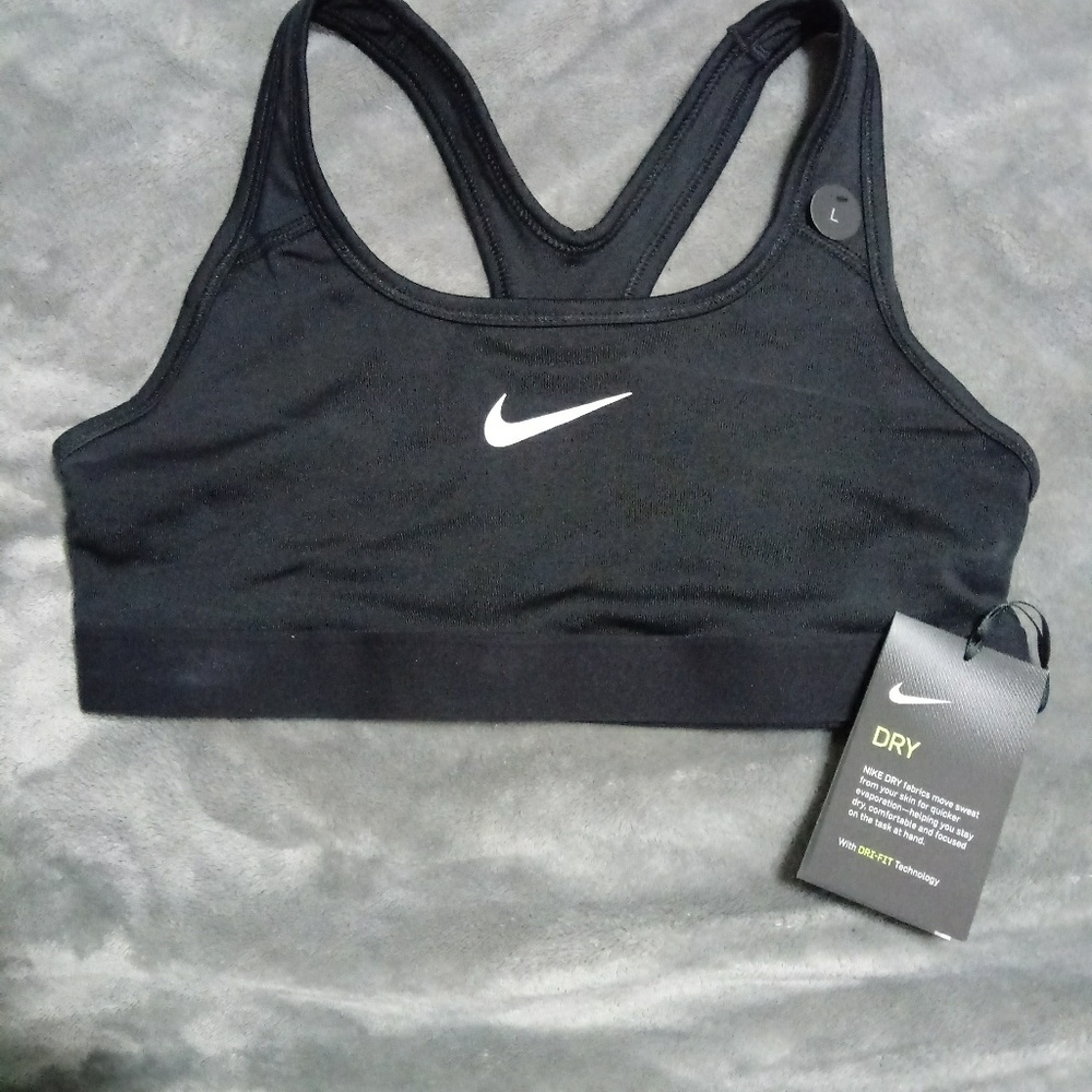 NWT Nike Large girls sports bra